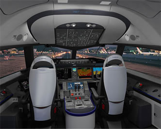 boeing 787 cockpit photo