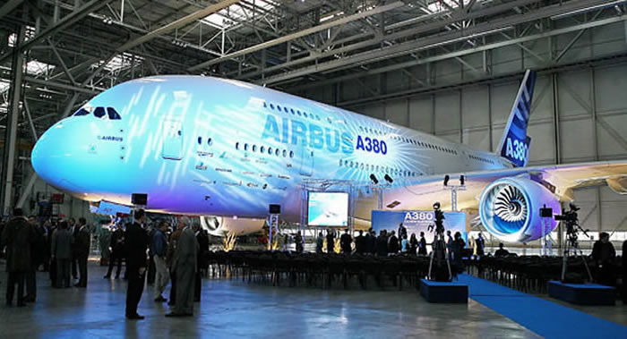airbus a380: first release picture