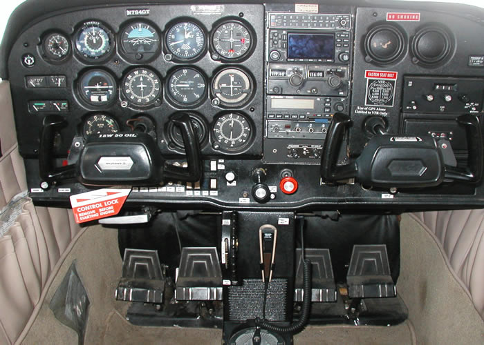 C172 Cockpit Poster