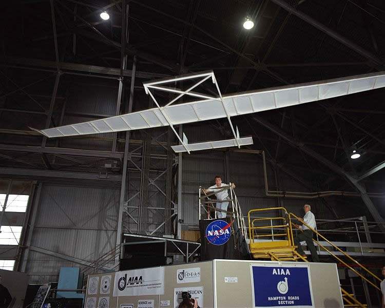 The worlds largest paper airplane made by NASA