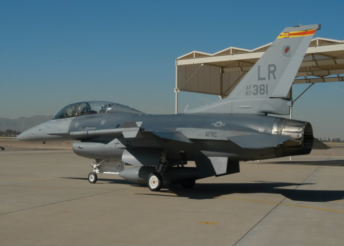 Air Force Reserve F-16 From Luke AFB 944th and 302nd