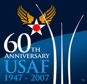 usaf 60th anniversary 1947 - 2007 logo