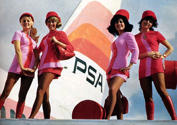 PSA stewardess photo