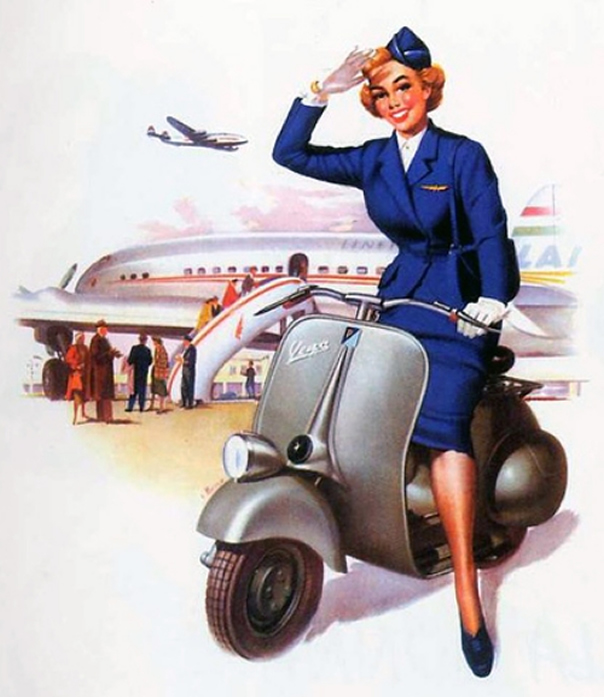 TWA Stewardess Picture