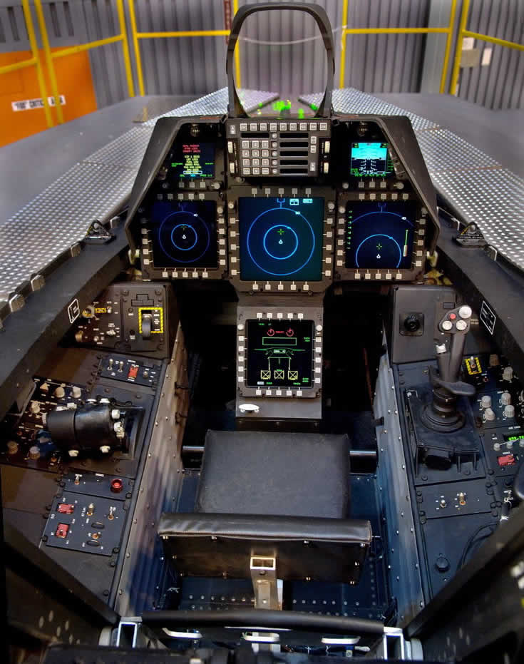 F-22 Raptor Air Force Jet Cockpit Photo
