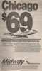 midway airlines newspaper promo