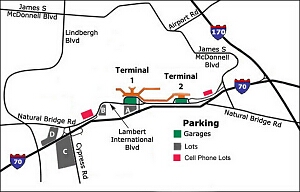 jiffy airport parking map