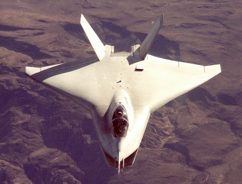 boeing x-32 front view