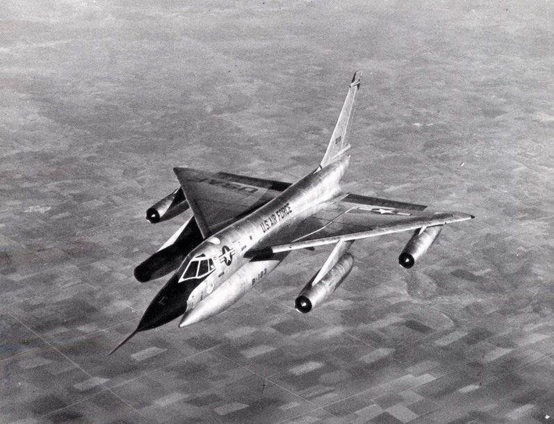 Early Experimental Bomber Jet - The B-58 Hustler