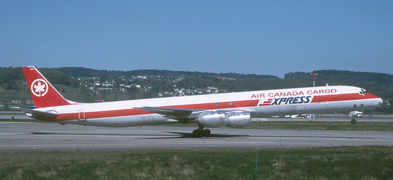 air canada cargo express dc-8