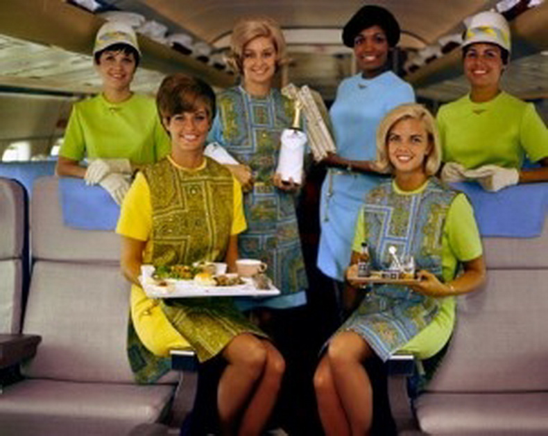 flight attendants from national airlines