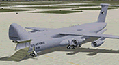 lockheed usaf c5 cargo aircraft for ms flight sim