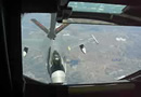 F-16 Aerial Refueling from a KC-135 tanker
