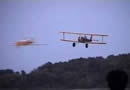 Two Radio Controlled Aircraft Collide In Mid Air