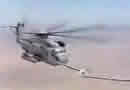 Helicopter air refueling