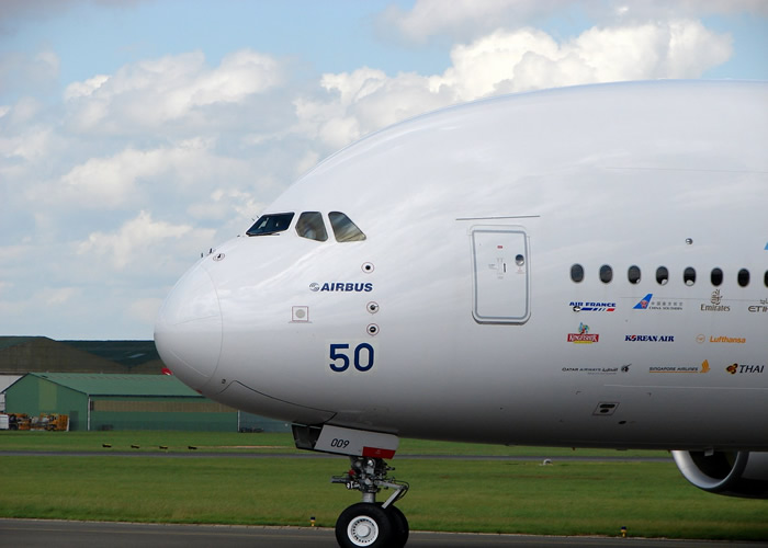 Airbus Aircraft A380 Exterior Left Nose Picture