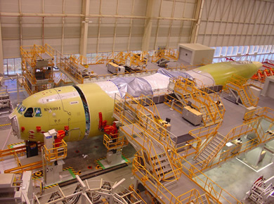 Airbus A400M in production