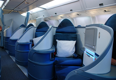 sleeper airline seats