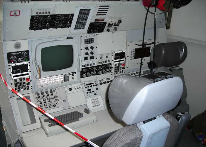 Interior View of E-3 Sentry AWACS