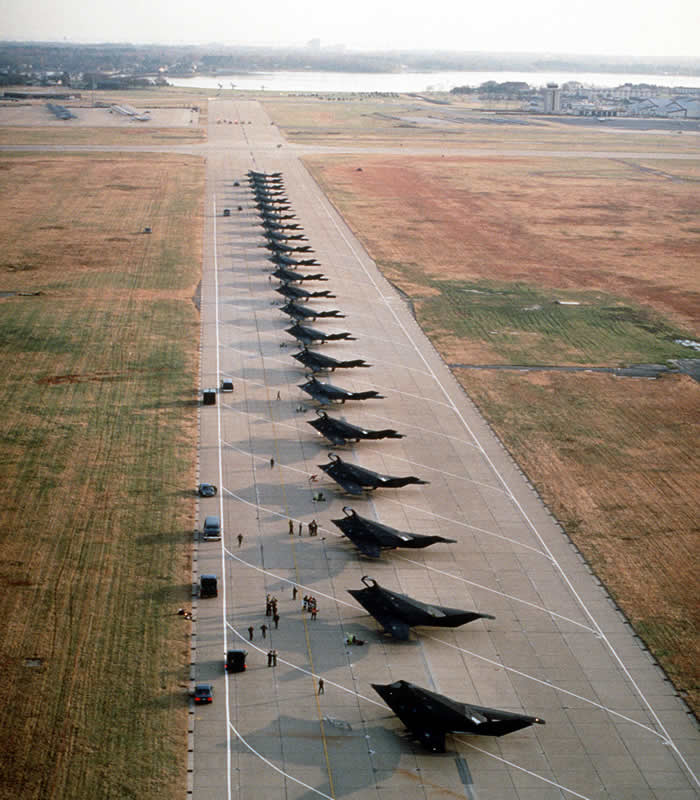 F-117 Stealth Nighthawks