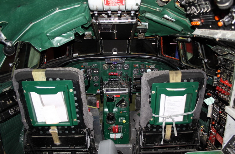 Lockheed Constellation Cockpit View