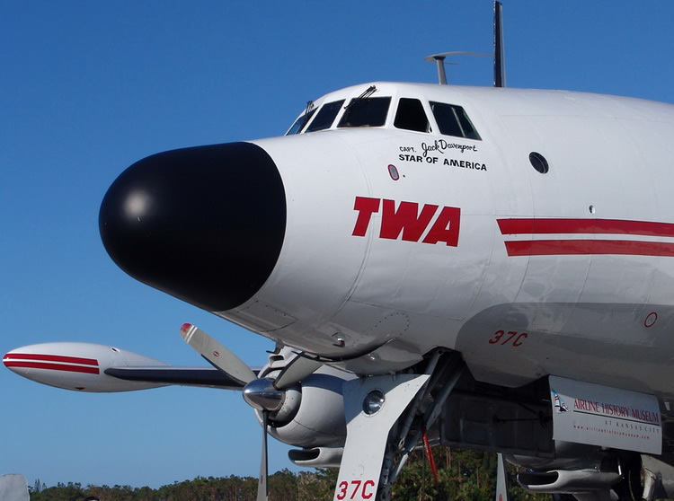 TWA Trans World Airlines Lockheed Constellation