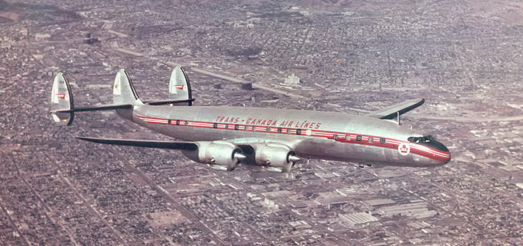 Trans Canada Air Lines Lockheed Super-G Constellation