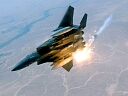 f-15 launching flares