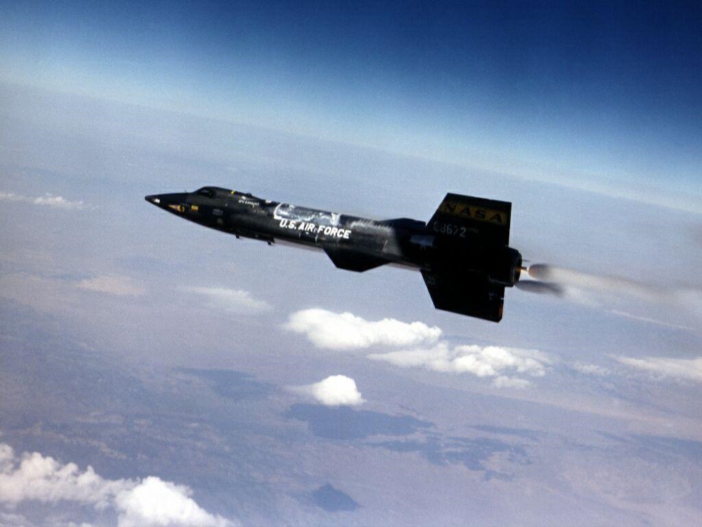 nasa x-15 experimental jet