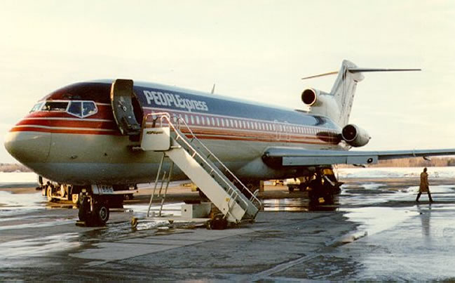 people express airlines boeing 727