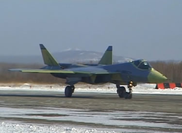 sukhoi t-50 stealth russian jet