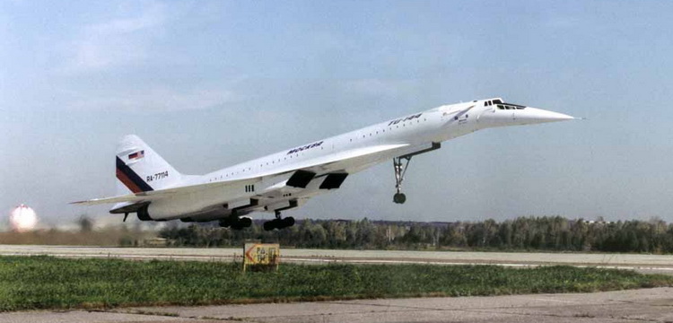 tupolev tu-144 supersonic aircraft
