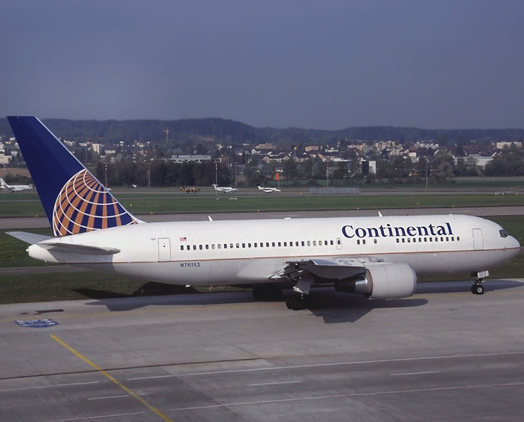 Continental: Boeing 767