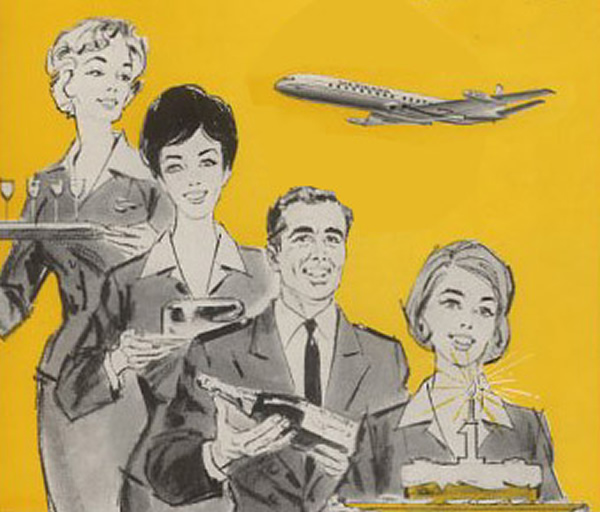 pan am ad from the 60's