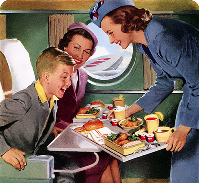 TWA Stewardess Photo