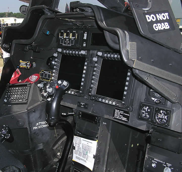 AH64 Apache Helicopter Cockpit Photo