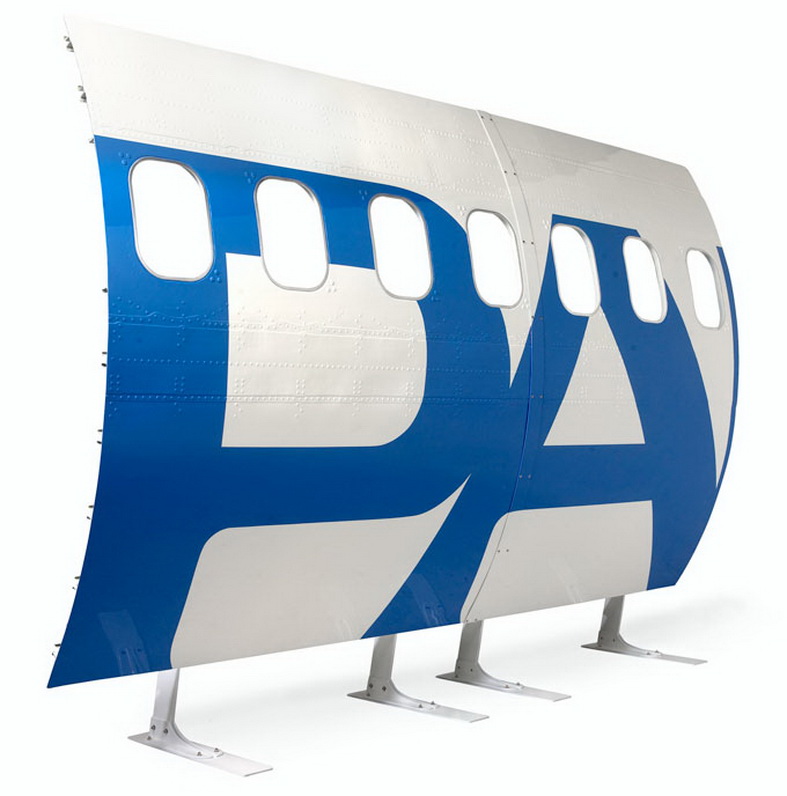 aircraft furniture pan am fuselage partition
