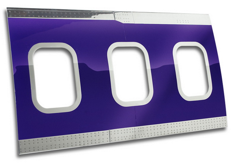 aircraft furniture wall mounted fuselage panel