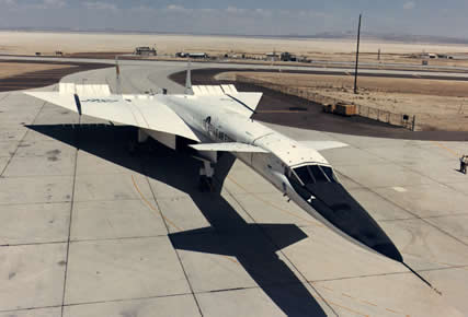 USAF XB-70 Valkyrie on the ramp