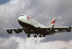british airways 747