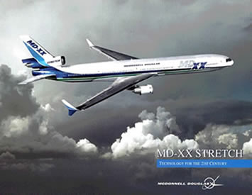 md-xx stretch airliner