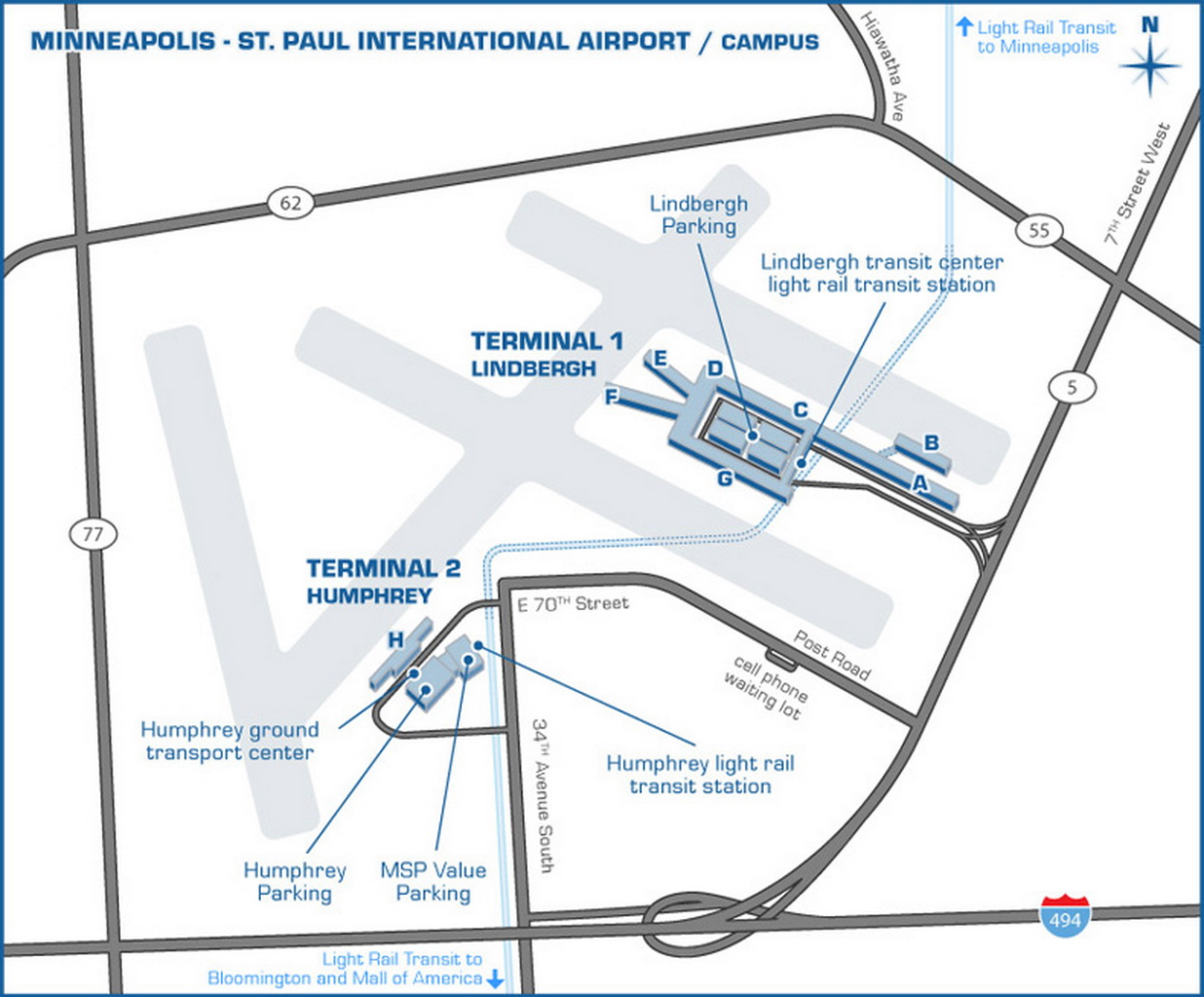 Minneapolis-St Paul Airport Guide