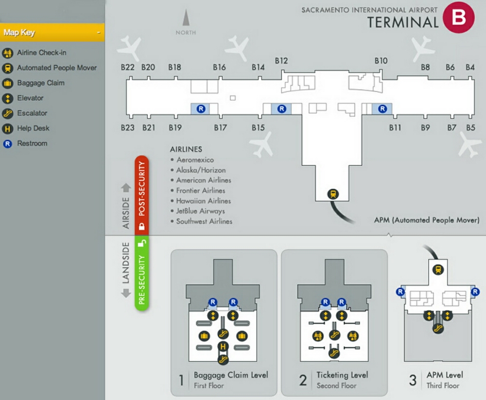 Airport Terminal Map - sacramento-airport-terminal-b.jpg