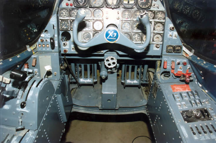 Douglas X-3 Cockpit Photo