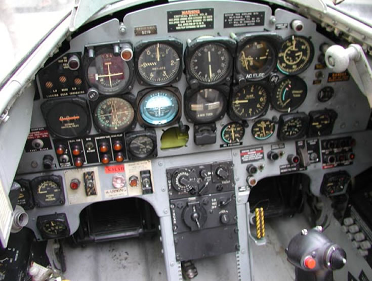 T-33 Aircraft Cockpit Photo