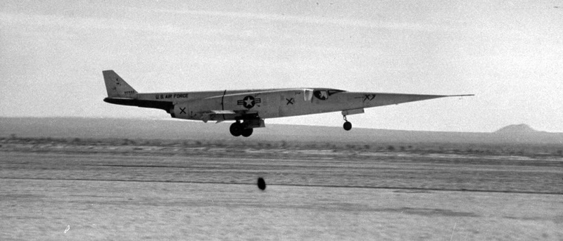 Douglas Experimental Aircraft X-3 In Flight