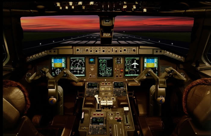 embraer erj-170 cockpit image