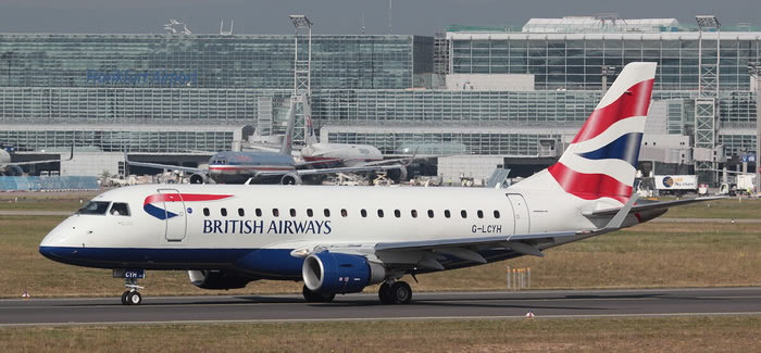 british airways embraer erj-170