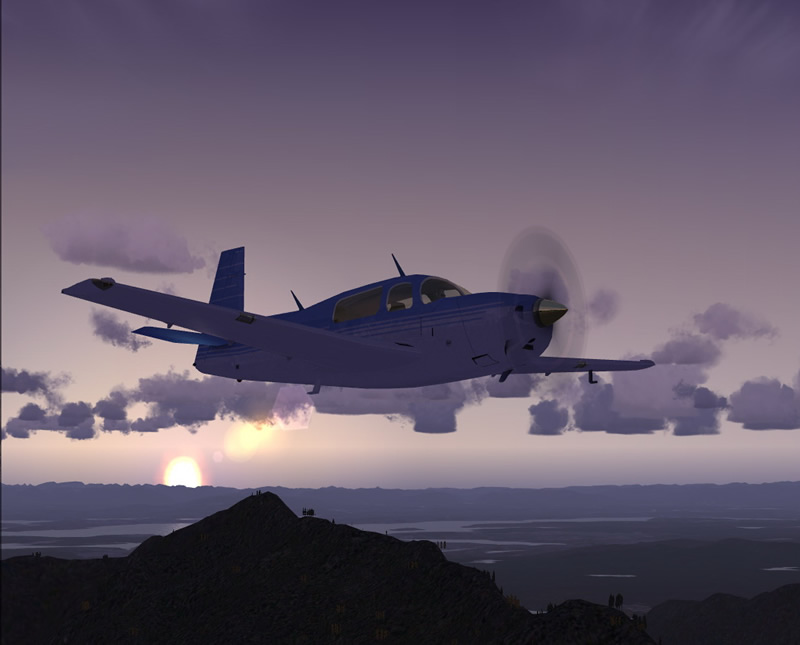 mooney airplane for fsx