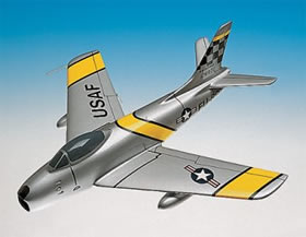 f86 sabre airplane model